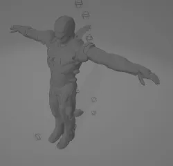 Iron man 3D model
