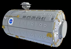 ISS International Space Station Module Destiny 3D model
