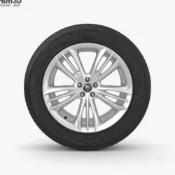 Jaguar XJ 20 inch rim Mataiva 3D model