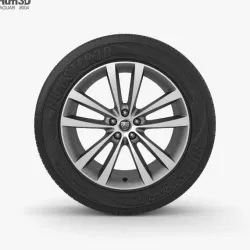 Jaguar XJ 20 inch rim Venom 3D model