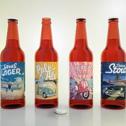 Jaws Beer Set 3D model