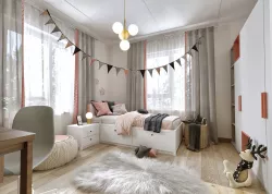 Kids room 3D model