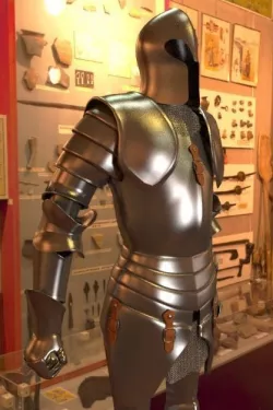 Knight armor 3D model