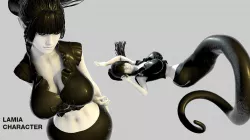 Lamia 3D model