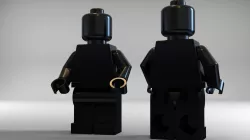 lego human 3D model