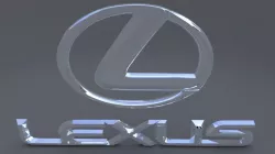 lexus logo 3D model