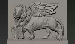 Lion of Saint Mark 3D model