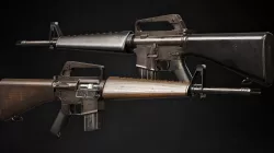 M16A1 Low-poly  3D model