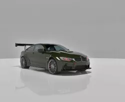 M4 MODIFIED SPORT CAR  rocket bunny 3D model