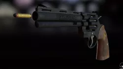 Magnum Colt Python 357 Low-poly  3D model