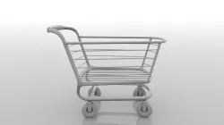 Market Cart 3D model