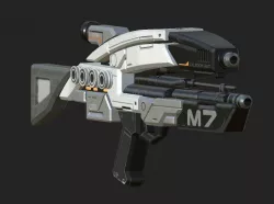 mass-effect Low-poly  3D model