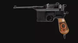 Mauser C96  PBR  GameReady Low-poly  3D model