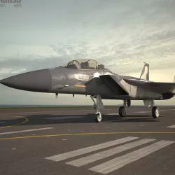 McDonnell Douglas F-15 Eagle 3D model