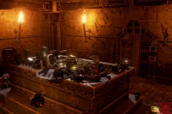 Medieval Fantasy Dwarf Treasure Room Low-poly  3D model