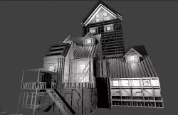 Medieval Tavern  3D model