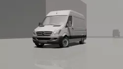 Mercedes-Benz Sprinter L2H2 Van 2010 3D model
