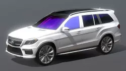 Mercedes GL 550 3D Model VR AR Ready Low-poly  3D model