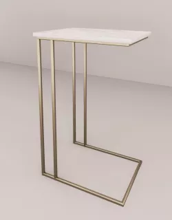 Metal side table  3D model