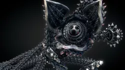 Metal Worm 3D model