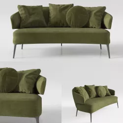 Minotti Aston Sofa 3D model