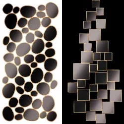 Mirrors Set 08 3D model
