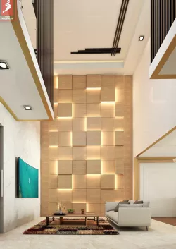 modern living room  3D model