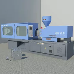 Molding machine HTW140 3D model