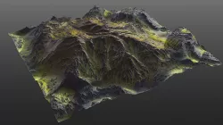 Mossy Mountain PBR Texture