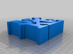My Customized WORD Sculpture