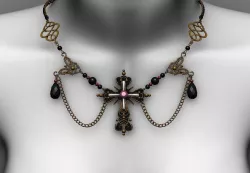 Necklace Low-poly  3D model