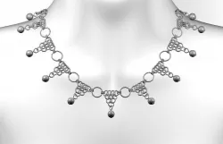 Necklace Low-poly  3D model