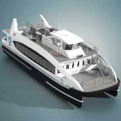 New York Ferry Boat 3D model