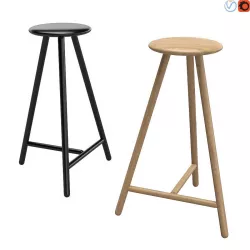 NIKARI  LINEA PERCH BAR STOOL 3D model