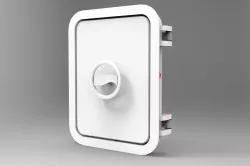 Nurbs Watertight Hatch Included Inner Parts  3D model