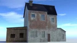 Old House 4K PBR Textured Low-poly  3D model