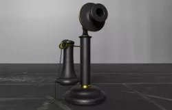 Old Telephone 3D model
