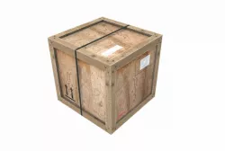 Old Wooden Cargo Crate 12PBR Low-poly  3D model
