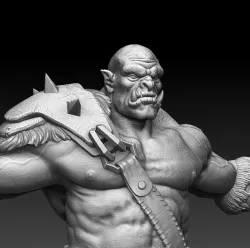 Orc-Warrior 3D model