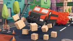 Ordinary Low Poly Simple City 3D Asset Pack 2019 Low-poly  3D model