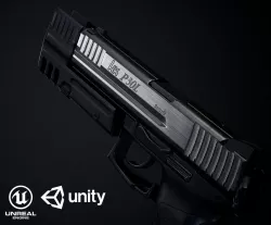 P30L PBR Low-poly  3D model