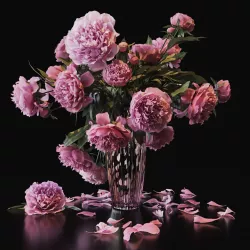 Peony 3D model