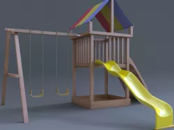 play area 3D model