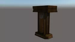 Podium 3D model