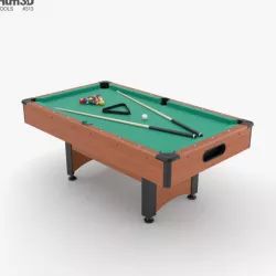 Pool Table 3D model