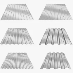 Profiled Sheets Collection 3D model