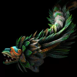 Quetzalcoatl God 3D model