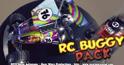 RC Buggy Pack Low-poly  3D model