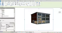 revit architect mechanical 3D model