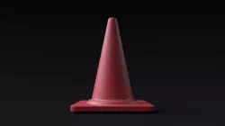 Road Cone  3D model